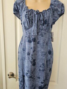 Pink Republic Women's Blue and Purple Dress